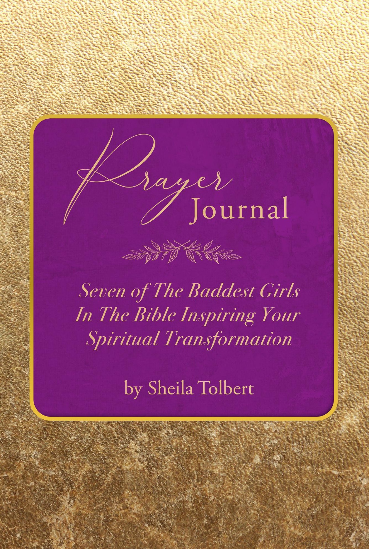 Prayer Journal Book Cover
