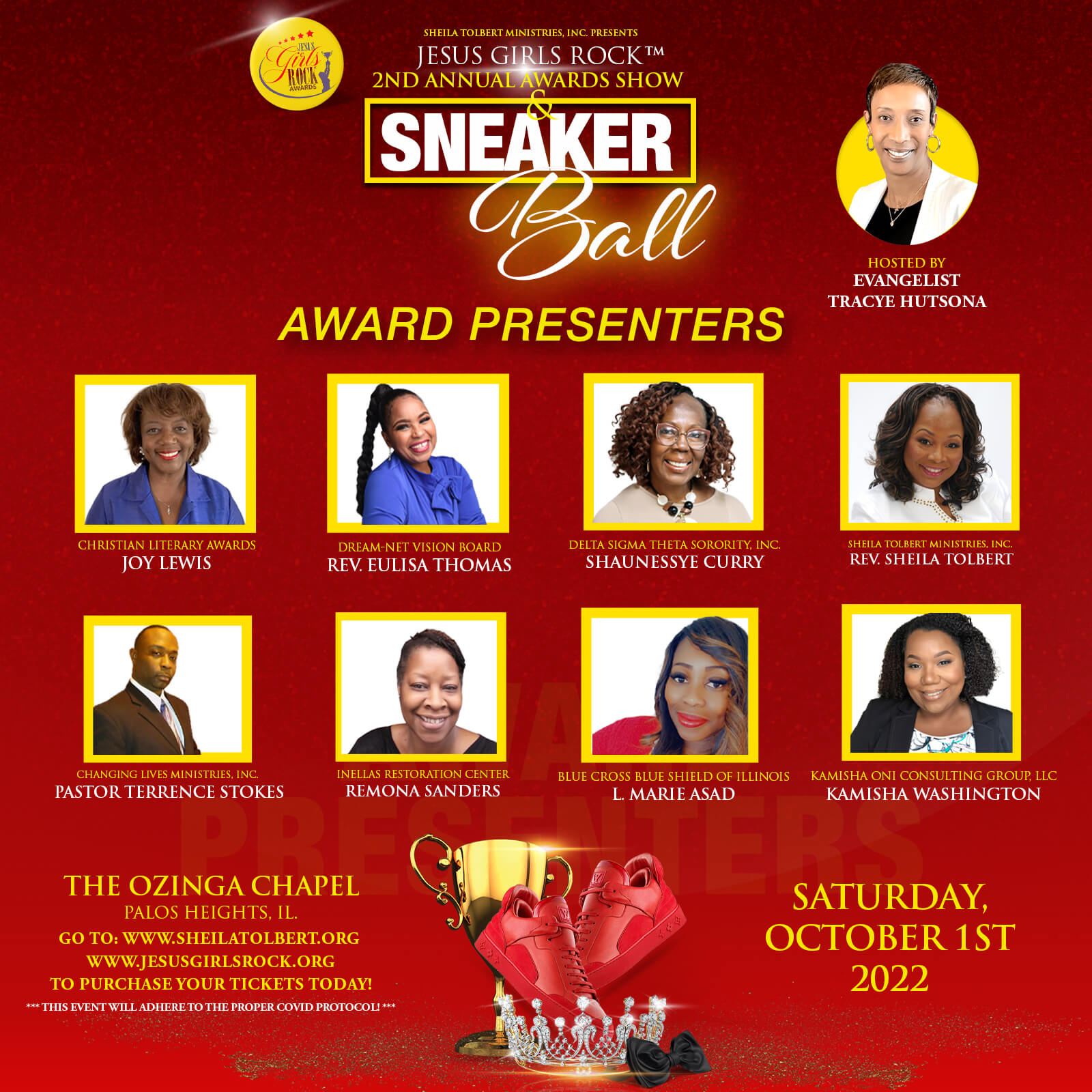 Sneakerball Presenters flyer